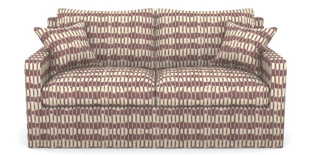 Product photograph of Stopham Sofa Bed 2 5 Seater Sofa Bed In V A Brompton Collection - Ikat - Cacao from Sofas and Stuff Limited