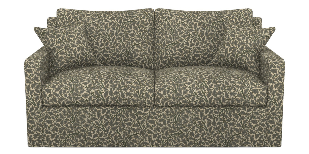 Product photograph of Stopham Sofa Bed 2 5 Seater Sofa Bed In V A Drawn From Nature Collection - Oak Tree - Dark Green from Sofas and Stuff Limited
