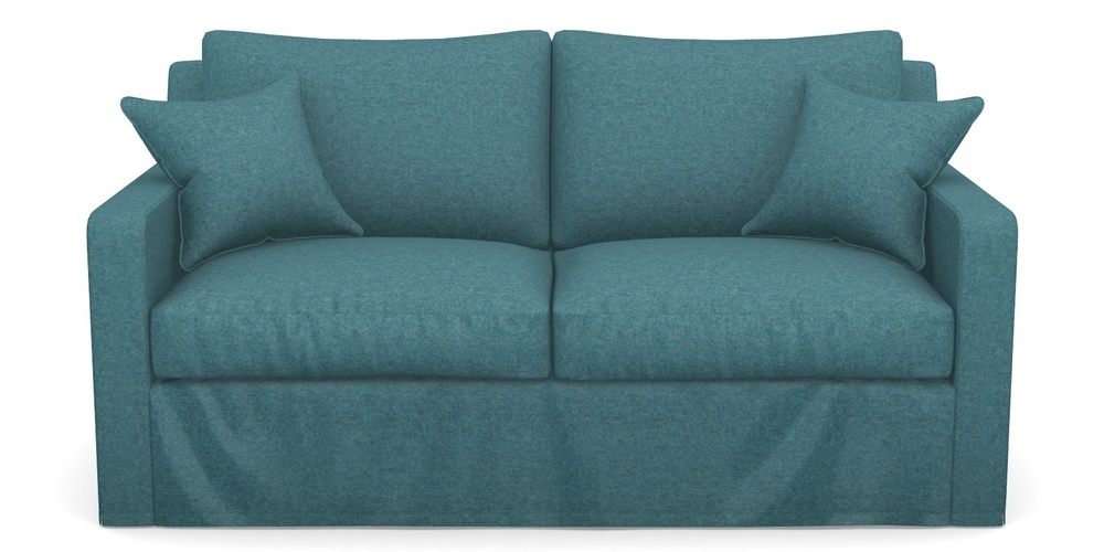 Product photograph of Stopham Sofa Bed 2 5 Seater Sofa Bed In Soft Wool - Cerulean from Sofas and Stuff Limited