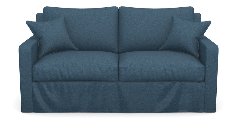 Product photograph of Stopham Sofa Bed 2 5 Seater Sofa Bed In Soft Wool - Denim from Sofas and Stuff Limited