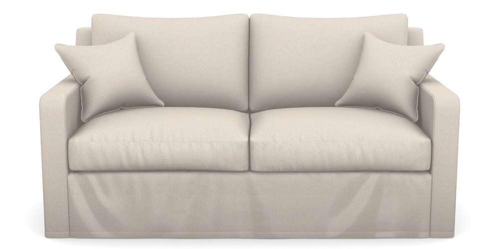 Product photograph of Stopham Sofa Bed 2 5 Seater Sofa Bed In Two Tone Plain - Biscuit from Sofas and Stuff Limited