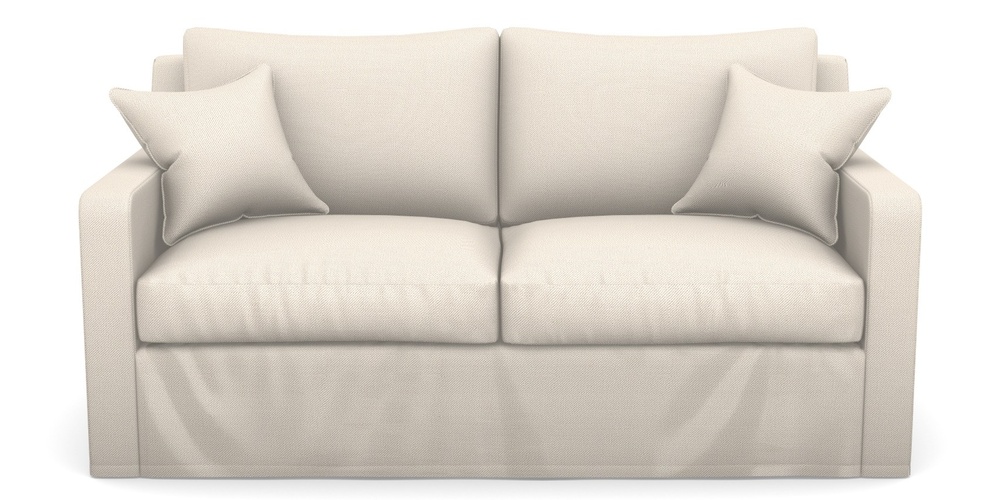 Product photograph of Stopham Sofa Bed 2 5 Seater Sofa Bed In Two Tone Plain - Calico from Sofas and Stuff Limited