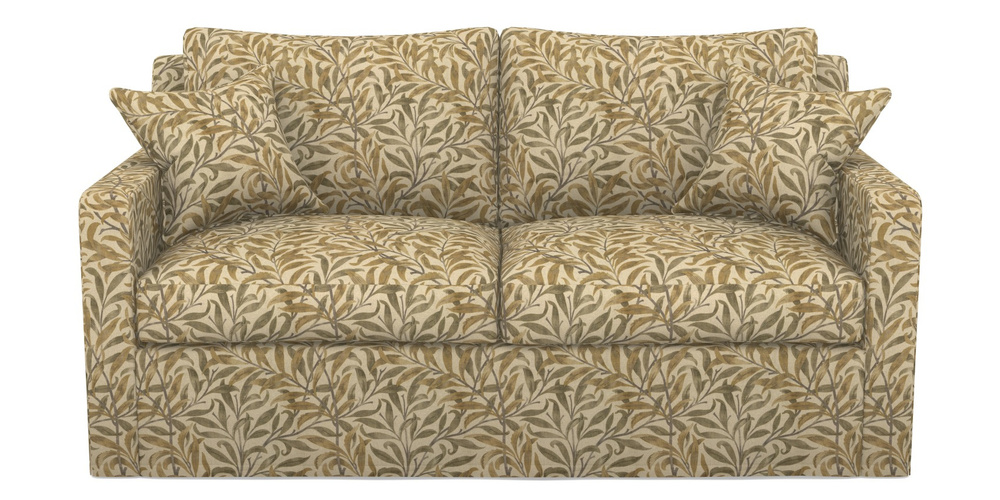 Product photograph of Stopham Sofa Bed 2 5 Seater Sofa Bed In V A Drawn From Nature - Willow Bough Large - Gold from Sofas and Stuff Limited