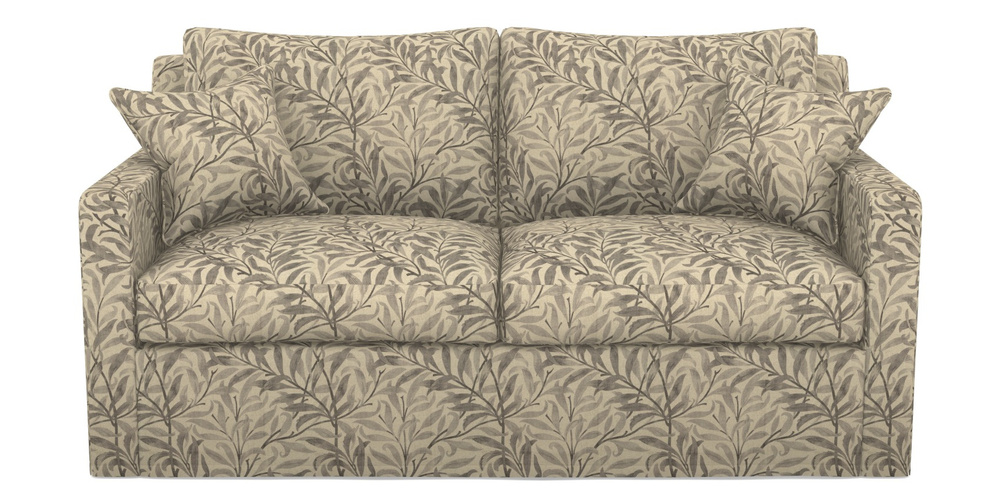 Product photograph of Stopham Sofa Bed 2 5 Seater Sofa Bed In V A Drawn From Nature - Willow Bough Large - Grey from Sofas and Stuff Limited