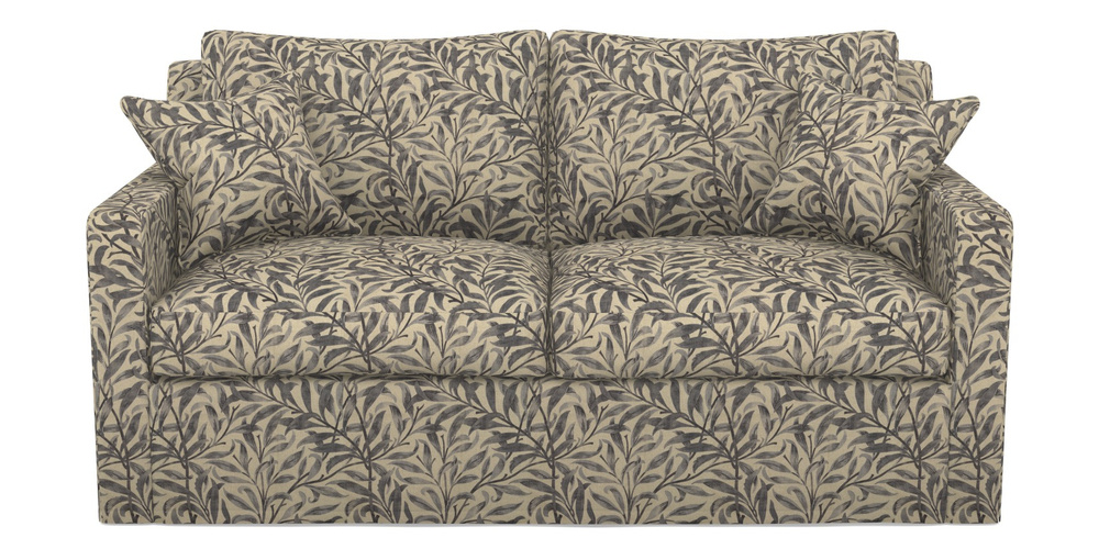 Product photograph of Stopham Sofa Bed 2 5 Seater Sofa Bed In V A Drawn From Nature - Willow Bough Large - Navy from Sofas and Stuff Limited