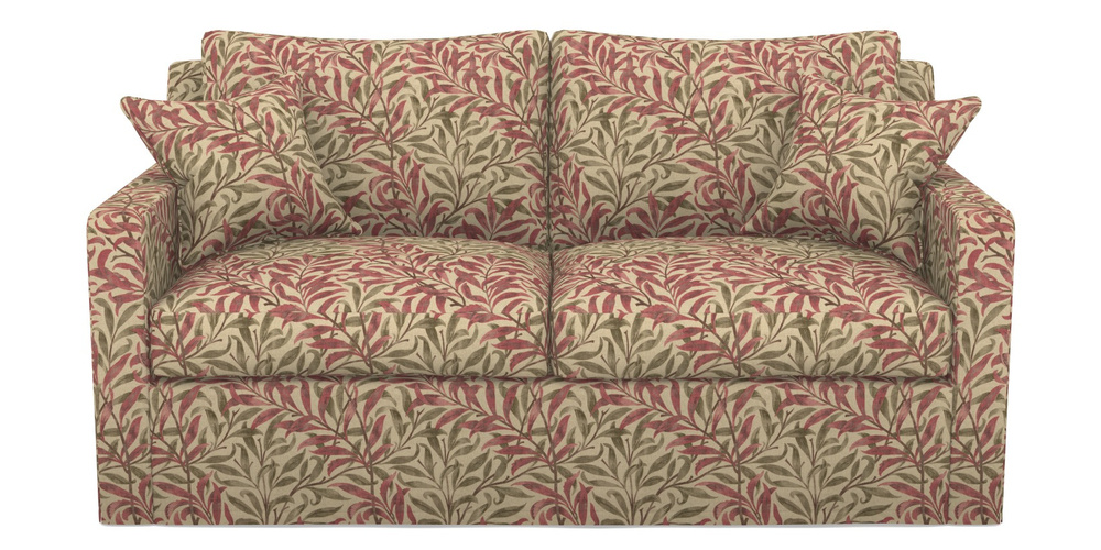 Product photograph of Stopham Sofa Bed 2 5 Seater Sofa Bed In V A Drawn From Nature - Willow Bough Large - Red from Sofas and Stuff Limited