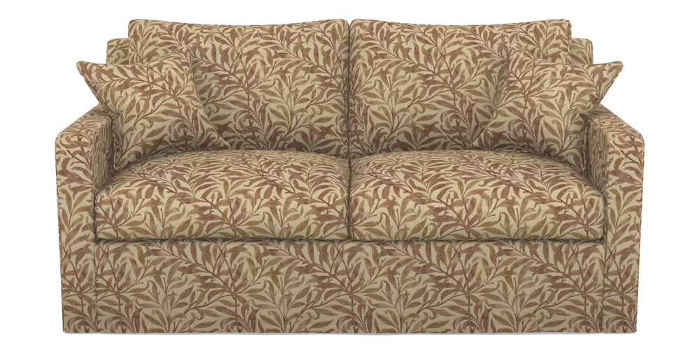 Product photograph of Stopham Sofa Bed 2 5 Seater Sofa Bed In V A Drawn From Nature - Willow Bough Large - Terracotta from Sofas and Stuff Limited