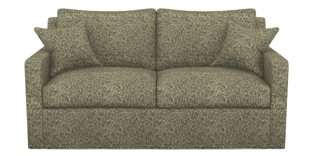 Product photograph of Stopham Sofa Bed 2 5 Seater Sofa Bed In V A Drawn From Nature Collection - Willow - Dark Green from Sofas and Stuff Limited
