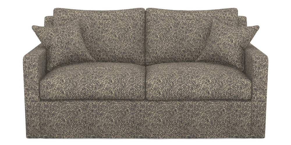 Product photograph of Stopham Sofa Bed 2 5 Seater Sofa Bed In V A Drawn From Nature Collection - Willow - Navy from Sofas and Stuff Limited