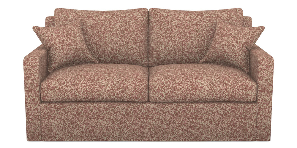 Product photograph of Stopham Sofa Bed 2 5 Seater Sofa Bed In V A Drawn From Nature Collection - Willow - Red from Sofas and Stuff Limited