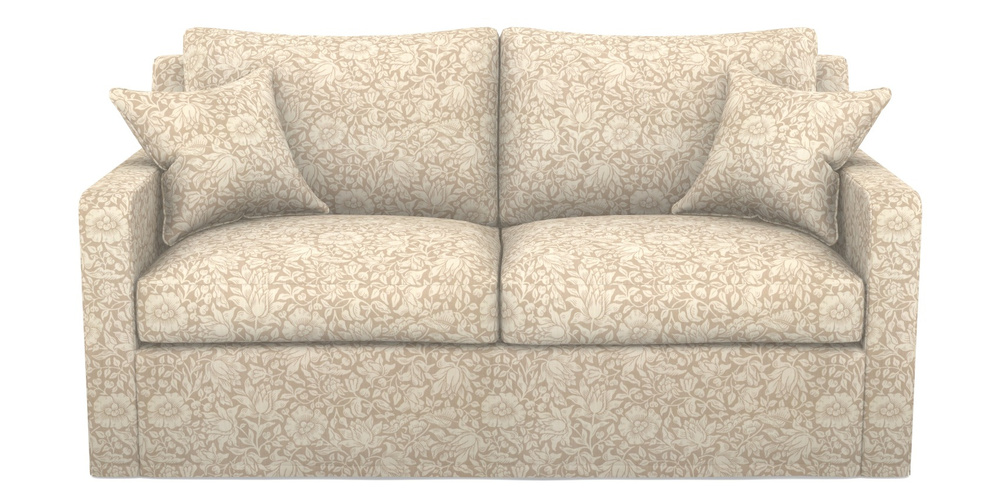 Product photograph of Stopham Sofa Bed 2 5 Seater Sofa Bed In William Morris Collection - Mallow - Linen from Sofas and Stuff Limited