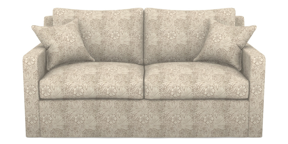 Product photograph of Stopham Sofa Bed 2 5 Seater Sofa Bed In William Morris Collection - Marigold - Linen Ivory from Sofas and Stuff Limited