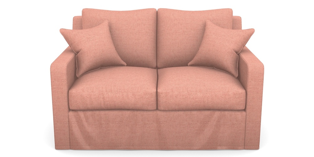 Product photograph of Stopham Sofa Bed 2 Seater Sofa Bed In Basket Weave - Peony from Sofas and Stuff Limited