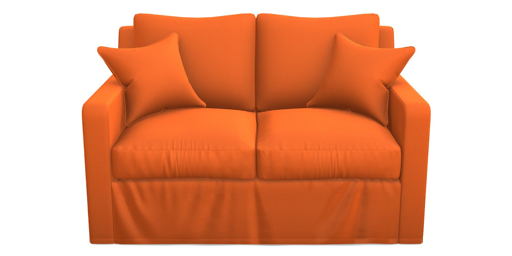 Product photograph of Stopham Sofa Bed 2 Seater Sofa Bed In Clever Glossy Velvet - Seville from Sofas and Stuff Limited