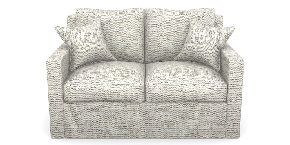 Product photograph of Stopham Sofa Bed 2 Seater Sofa Bed In Chunky Herringbone - Chunky Herringbone Natural from Sofas and Stuff Limited