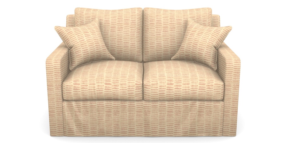 Product photograph of Stopham Sofa Bed 2 Seater Sofa Bed In Cloth 18 - Daub - Flamingo from Sofas and Stuff Limited