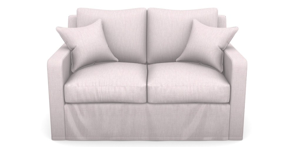 Product photograph of Stopham Sofa Bed 2 Seater Sofa Bed In Clever Cotton Mix - Blush from Sofas and Stuff Limited
