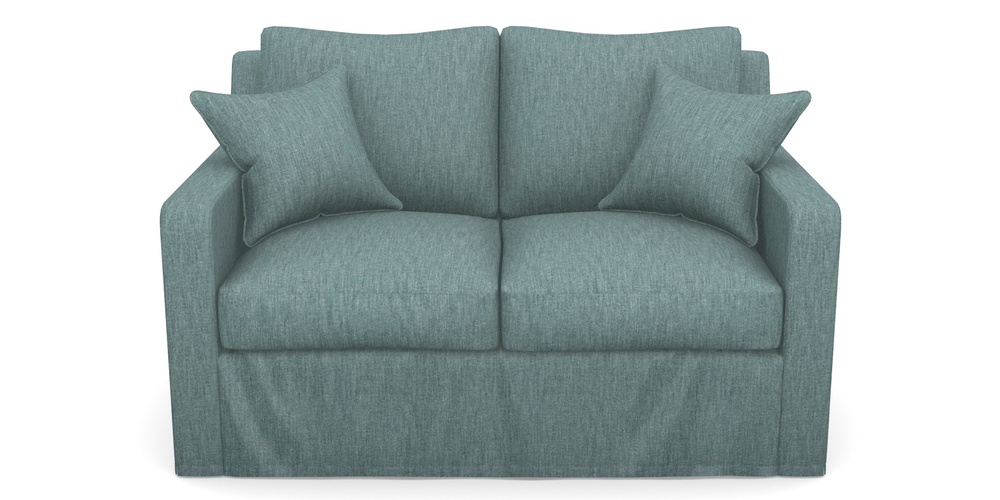 Product photograph of Stopham Sofa Bed 2 Seater Sofa Bed In Clever Cotton Mix - Teal from Sofas and Stuff Limited