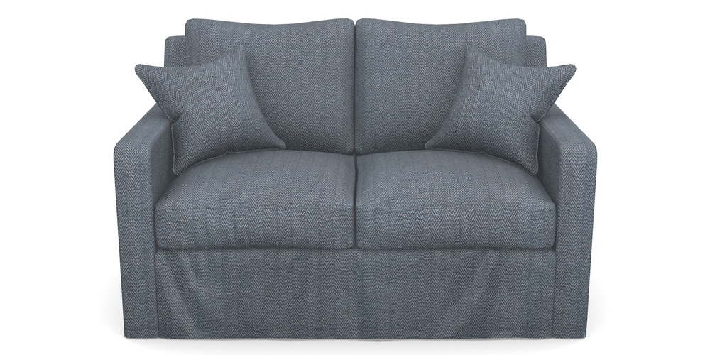 Product photograph of Stopham Sofa Bed 2 Seater Sofa Bed In Dundee Herringbone - Denim from Sofas and Stuff Limited