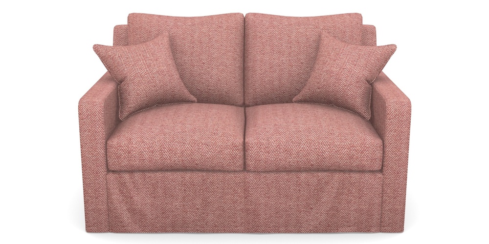 Product photograph of Stopham Sofa Bed 2 Seater Sofa Bed In Dundee Herringbone - Rose from Sofas and Stuff Limited