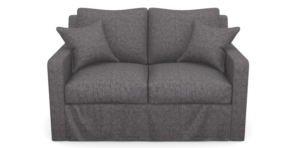 Product photograph of Stopham Sofa Bed 2 Seater Sofa Bed In Easy Clean Plain - Ash from Sofas and Stuff Limited