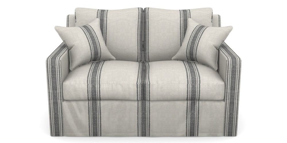 Product photograph of Stopham Sofa Bed 2 Seater Sofa Bed In Flemish Stripe - Flemish Black from Sofas and Stuff Limited