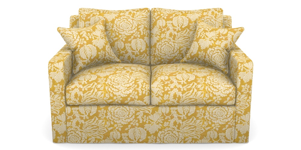 Product photograph of Stopham Sofa Bed 2 Seater Sofa Bed In V A Brompton Collection - Flowering Kale - Corn from Sofas and Stuff Limited