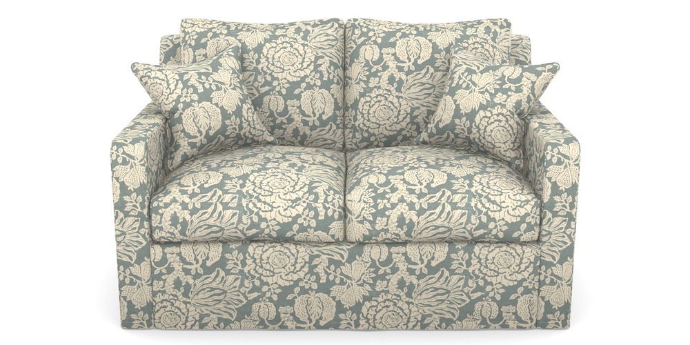 Product photograph of Stopham Sofa Bed 2 Seater Sofa Bed In V A Brompton Collection - Flowering Kale - Pebble from Sofas and Stuff Limited