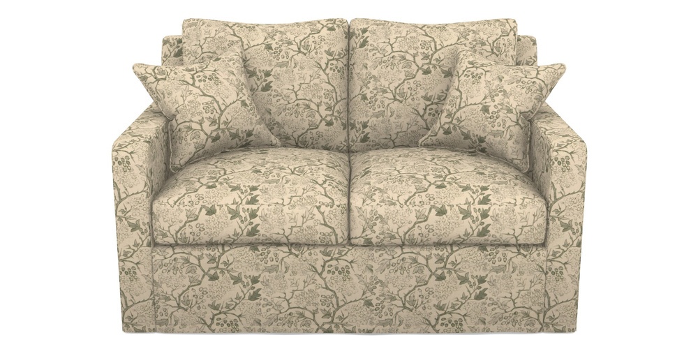 Product photograph of Stopham Sofa Bed 2 Seater Sofa Bed In Rhs Collection - Gertrude Jekyll Linen Cotton Blend - Green from Sofas and Stuff Limited