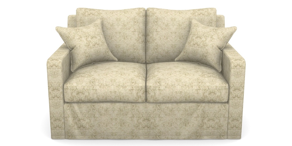 Product photograph of Stopham Sofa Bed 2 Seater Sofa Bed In Grace Linen - Olive from Sofas and Stuff Limited