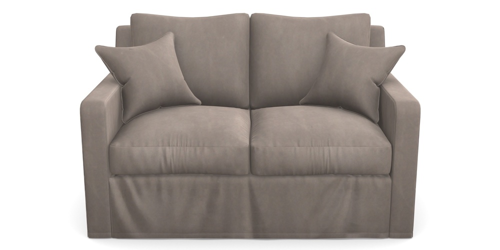 Product photograph of Stopham Sofa Bed 2 Seater Sofa Bed In House Clever Velvet - Cocoa from Sofas and Stuff Limited