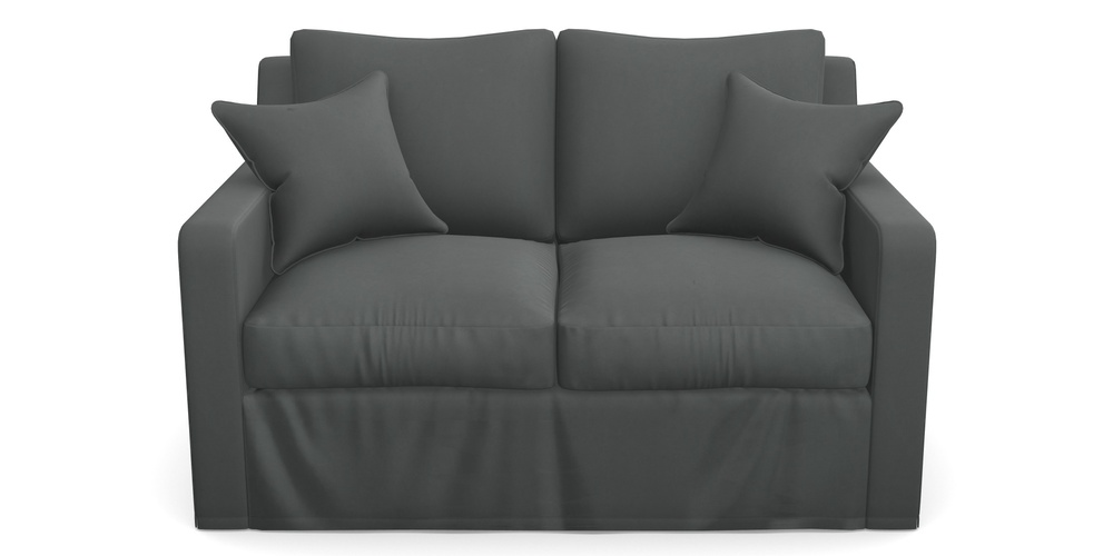 Product photograph of Stopham Sofa Bed 2 Seater Sofa Bed In House Clever Velvet - Slate from Sofas and Stuff Limited