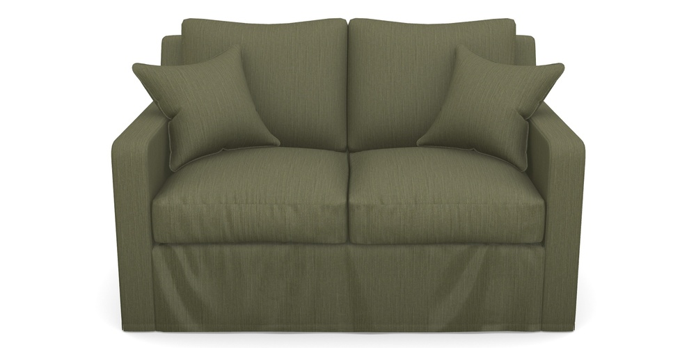 Product photograph of Stopham Sofa Bed 2 Seater Sofa Bed In Herringbone - Army from Sofas and Stuff Limited