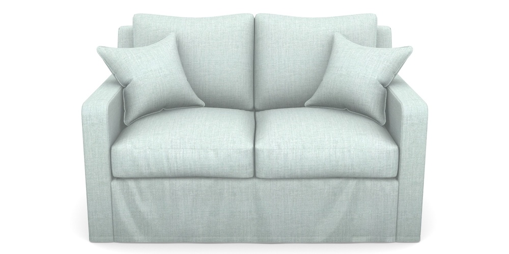 Product photograph of Stopham Sofa Bed 2 Seater Sofa Bed In House Plain - Aqua from Sofas and Stuff Limited