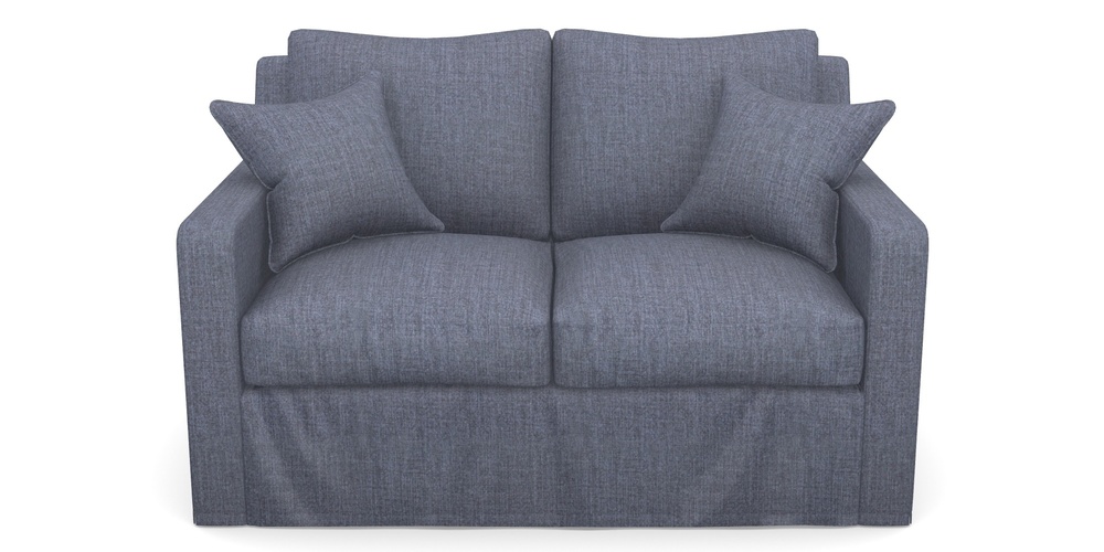 Product photograph of Stopham Sofa Bed 2 Seater Sofa Bed In House Plain - Denim from Sofas and Stuff Limited