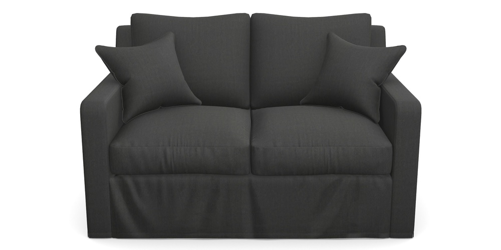 Product photograph of Stopham Sofa Bed 2 Seater Sofa Bed In House Velvet - Charcoal from Sofas and Stuff Limited
