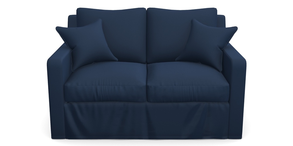 Product photograph of Stopham Sofa Bed 2 Seater Sofa Bed In House Velvet - Indigo from Sofas and Stuff Limited