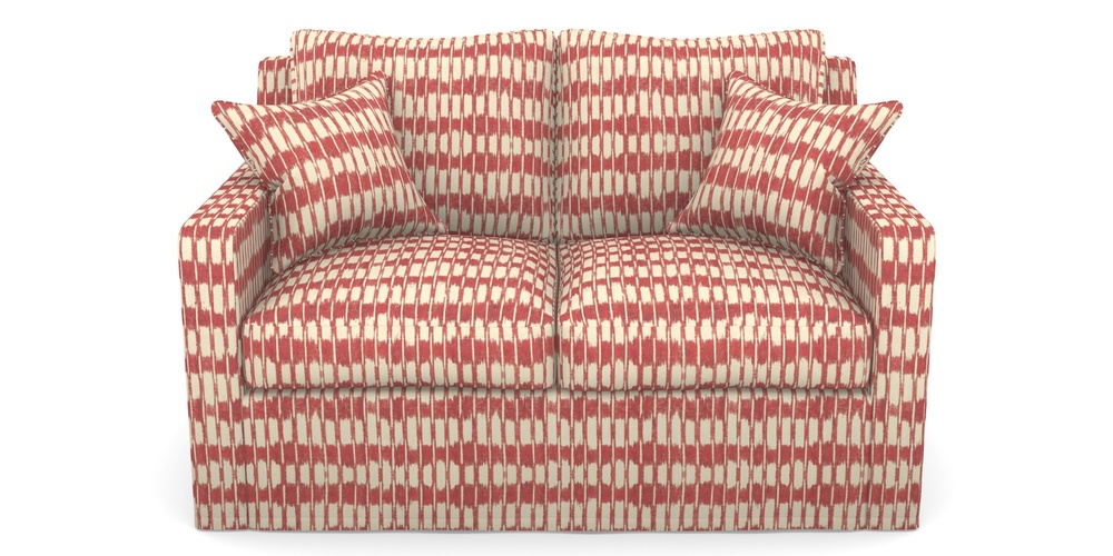 Product photograph of Stopham Sofa Bed 2 Seater Sofa Bed In V A Brompton Collection - Ikat - Chilli from Sofas and Stuff Limited