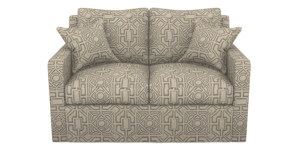 Product photograph of Stopham Sofa Bed 2 Seater Sofa Bed In Rhs Collection - Large Knot Garden Linen - Grey from Sofas and Stuff Limited