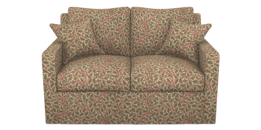 Product photograph of Stopham Sofa Bed 2 Seater Sofa Bed In V A Drawn From Nature Collection - Oak Tree - Red from Sofas and Stuff Limited