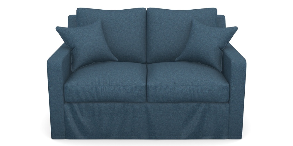 Product photograph of Stopham Sofa Bed 2 Seater Sofa Bed In Soft Wool - Denim from Sofas and Stuff Limited