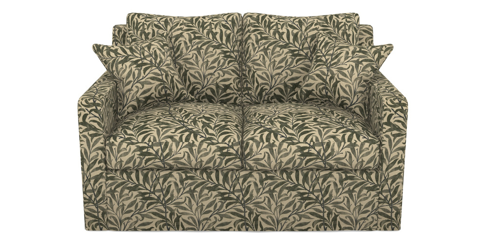 Product photograph of Stopham Sofa Bed 2 Seater Sofa Bed In V A Drawn From Nature - Willow Bough Large - Dark Green from Sofas and Stuff Limited