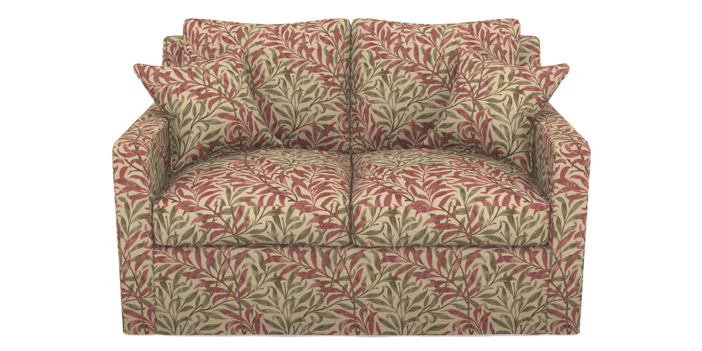 Product photograph of Stopham Sofa Bed 2 Seater Sofa Bed In V A Drawn From Nature - Willow Bough Large - Red from Sofas and Stuff Limited