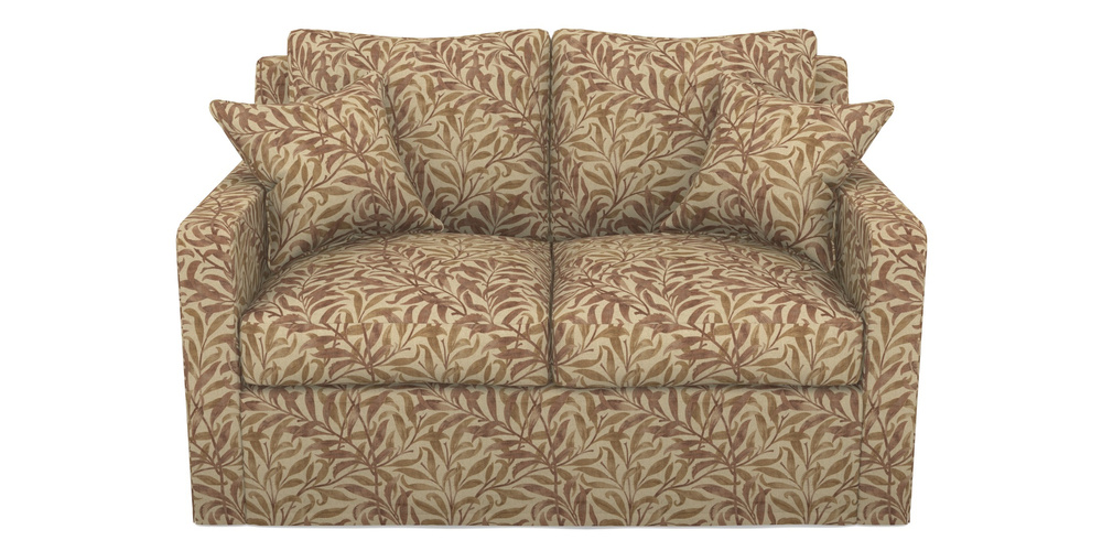 Product photograph of Stopham Sofa Bed 2 Seater Sofa Bed In V A Drawn From Nature - Willow Bough Large - Terracotta from Sofas and Stuff Limited
