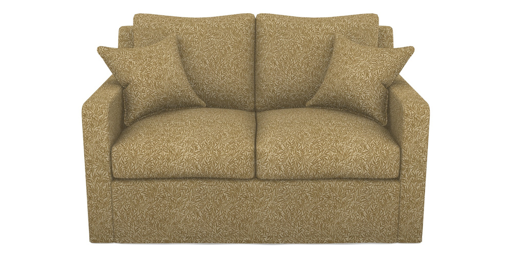 Product photograph of Stopham Sofa Bed 2 Seater Sofa Bed In V A Drawn From Nature Collection - Willow - Gold from Sofas and Stuff Limited