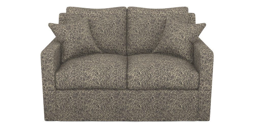 Product photograph of Stopham Sofa Bed 2 Seater Sofa Bed In V A Drawn From Nature Collection - Willow - Navy from Sofas and Stuff Limited