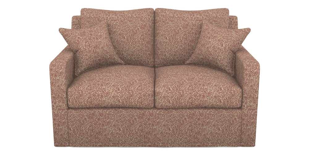 Product photograph of Stopham Sofa Bed 2 Seater Sofa Bed In V A Drawn From Nature Collection - Willow - Red from Sofas and Stuff Limited
