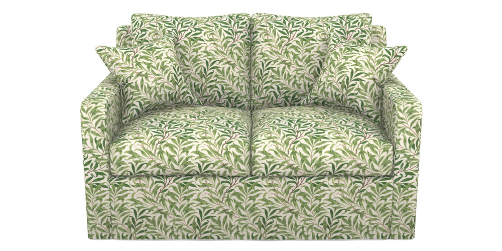 Product photograph of Stopham Sofa Bed 2 Seater Sofa Bed In William Morris Collection - Willow Boughs - Leaf Green from Sofas and Stuff Limited