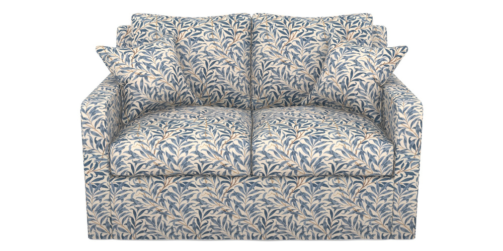 Product photograph of Stopham Sofa Bed 2 Seater Sofa Bed In William Morris Collection - Willow Boughs - Woad from Sofas and Stuff Limited