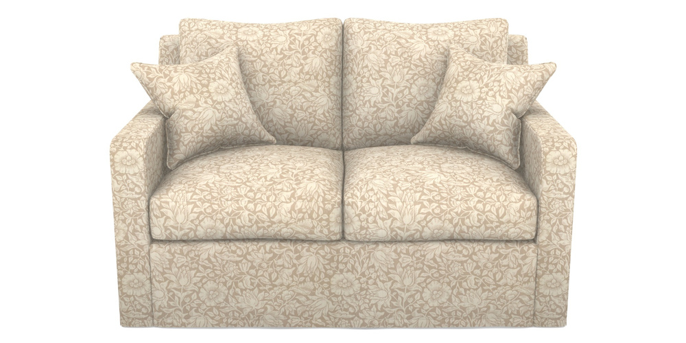 Product photograph of Stopham Sofa Bed 2 Seater Sofa Bed In William Morris Collection - Mallow - Linen from Sofas and Stuff Limited